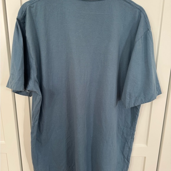 L.L. Bean Slate Blue Short Sleeve Tee - Picture 2 of 3
